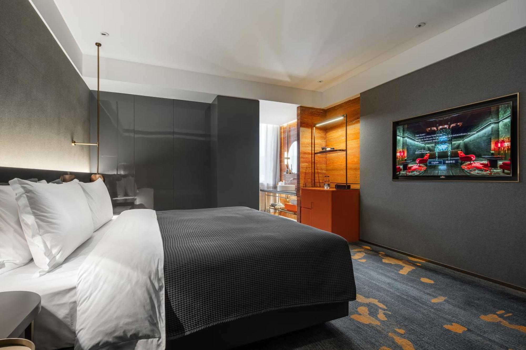 Hotel Wanda Yi, Xi'An The Linow Exterior foto